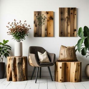 Upcycling Ideen Holz: 5 kreative Deko-Projekte einfach gemacht