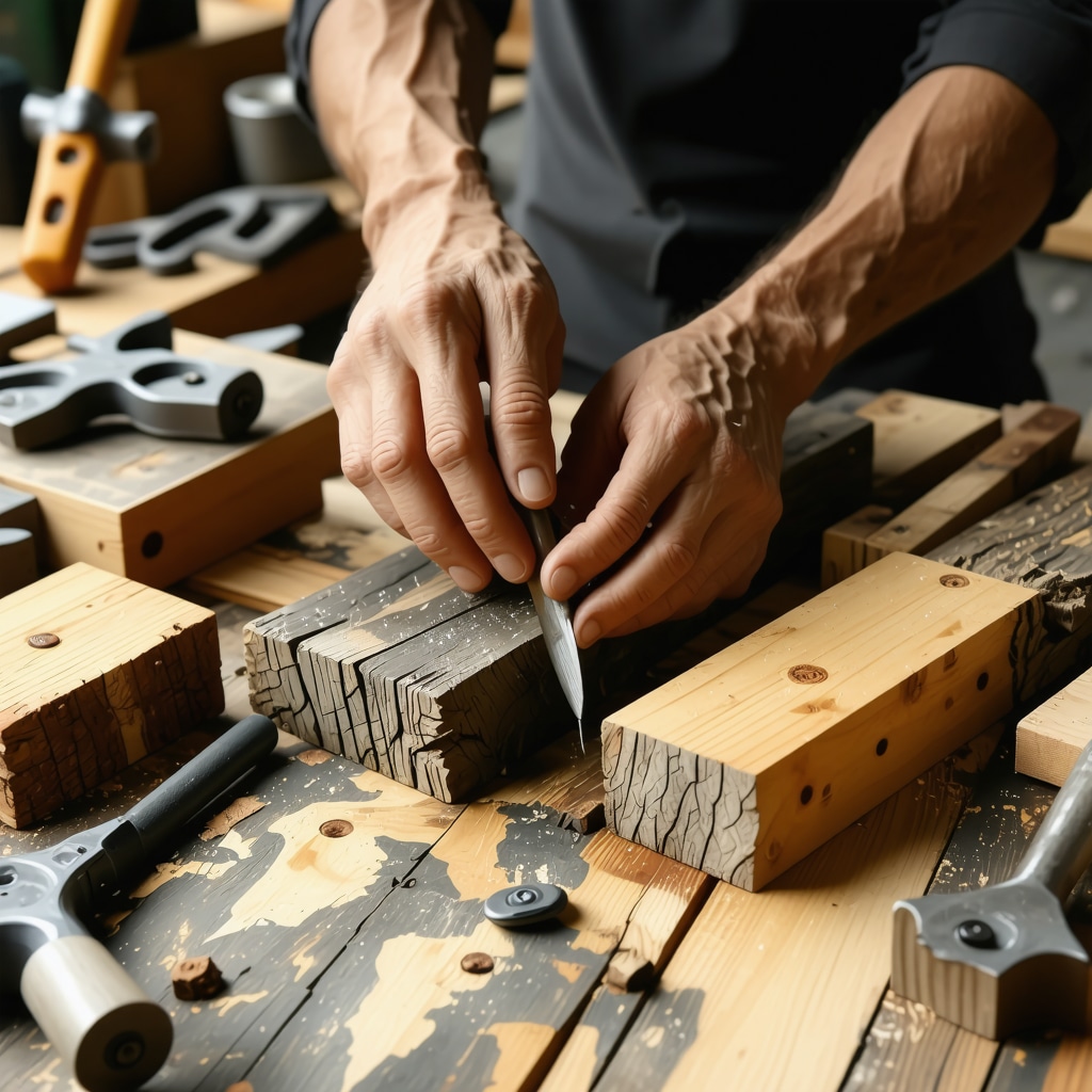 Einfache Anleitungen: Upcycling Ideen aus Holz selbst umsetzen
