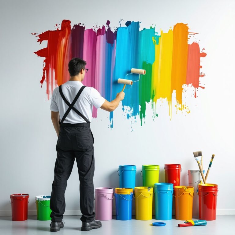 Wände streichen Techniken: Effektive Farben und Profi-Tricks 2024