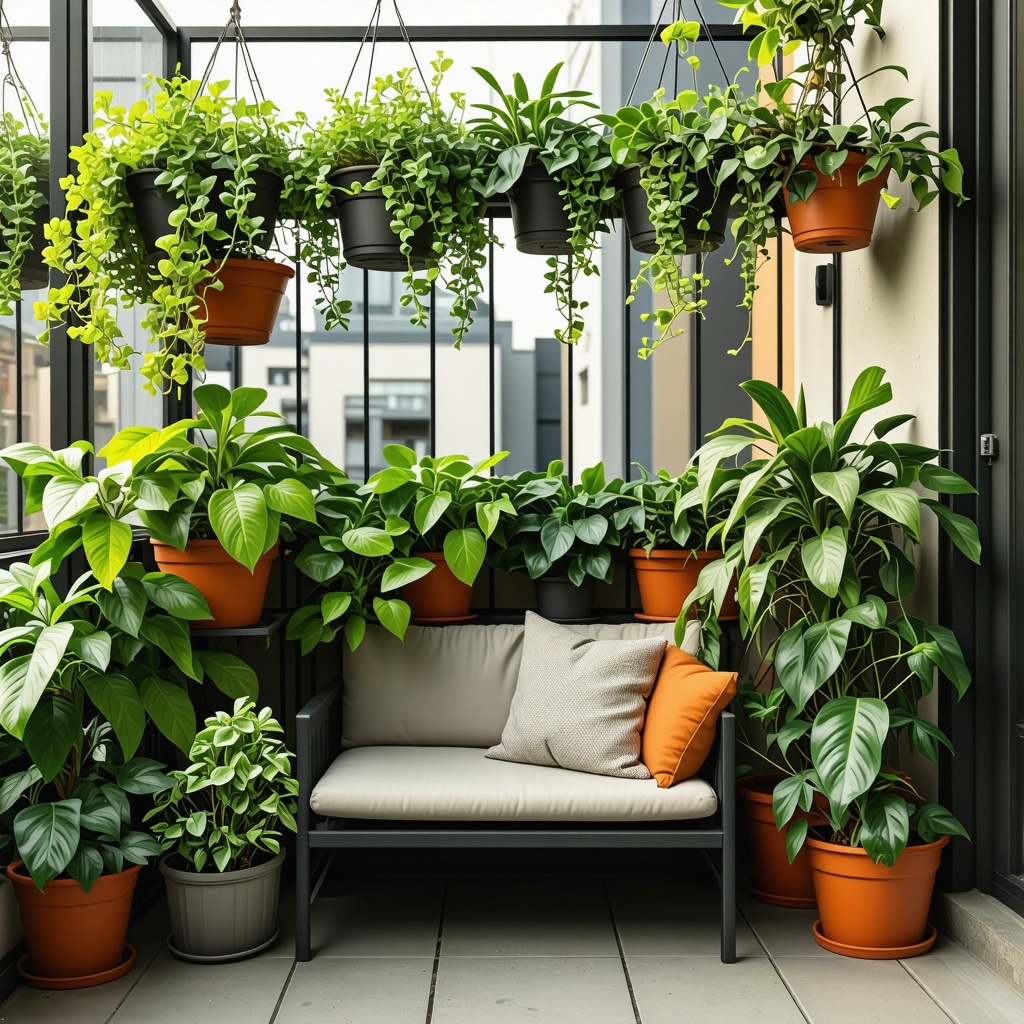 Balkon bepflanzen: Originelle Varianten für kleine Balkone 2024