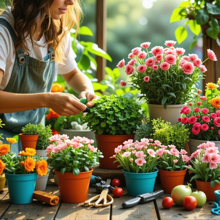 Garten gestalten für Anfänger: 5 einfache DIY-Tipps 2024
