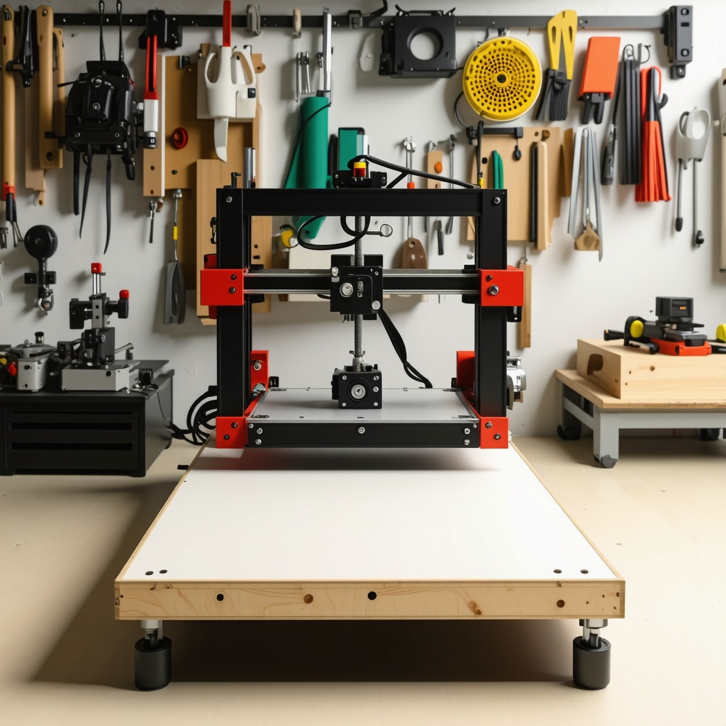 Advanced digital fabrication tools and sustainable materials in a DIY workshop