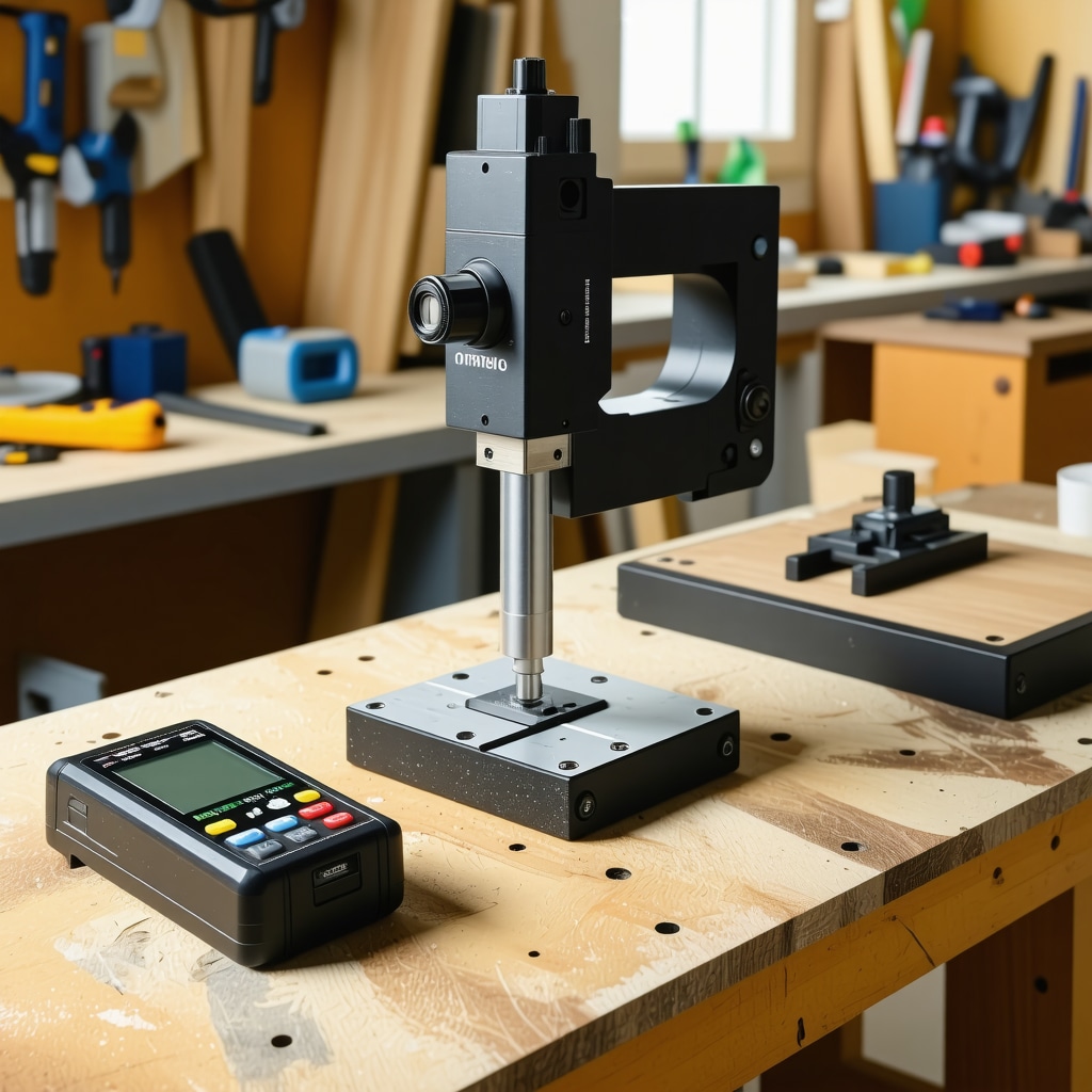 DIY workshop featuring laser distance meter and sustainable wood projects