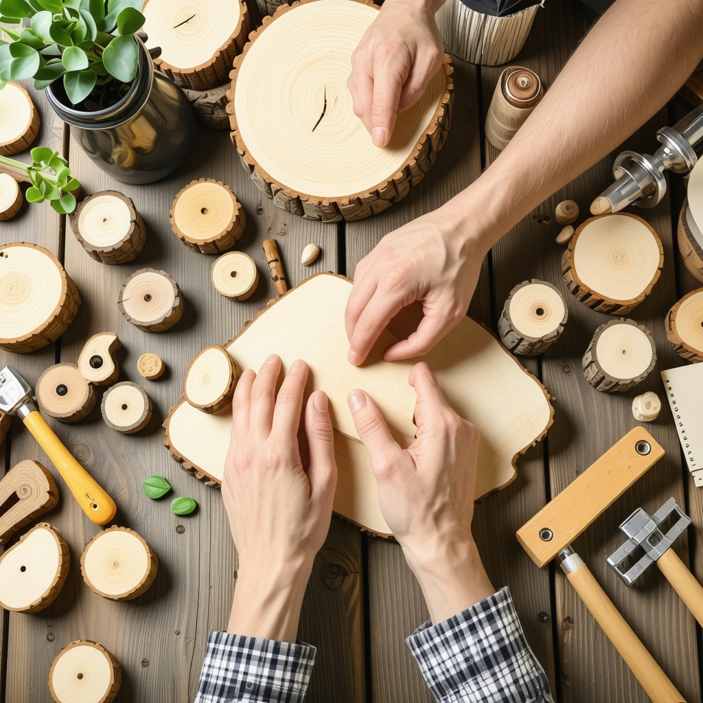 Upcycling Ideen Holz: Nachhaltige Deko selbst gestalten 2025