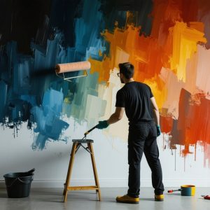 Wände streichen Techniken: Moderne Farben und Profi-Tipps 2024