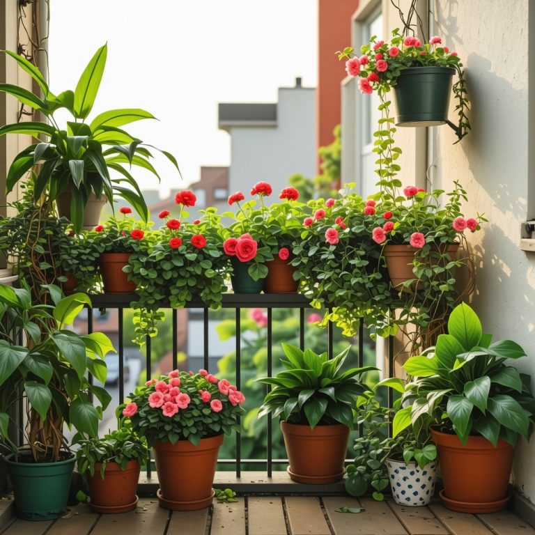 Balkon bepflanzen: Kreative Anleitungen für traumhafte Mini-Gärten