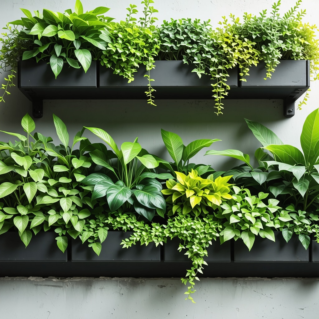 Urban balcony garden with smart sensors and upcycled wooden planters